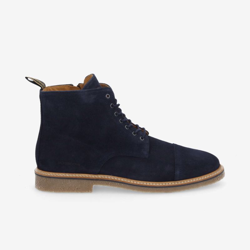 DUBLIN HUNT BOOTS M - SUEDE -  BLEU NUIT